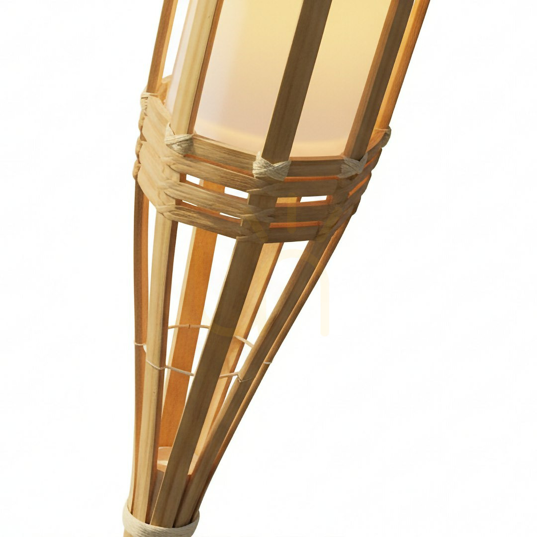 Pokaż Lampka Solarna Bamboo 1800 K Ip44 IP44 Lampka Solarna Bamboo 1800 K Ip44 IP44