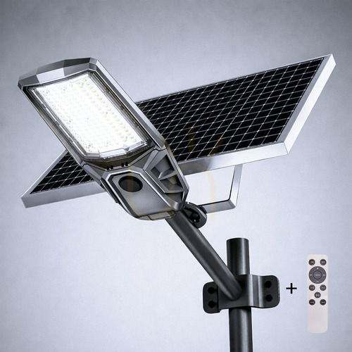 Sprawdź Szara Lampa Solarna Kobra Ii 400 W 2400lm 4000 K Ip65 IP65