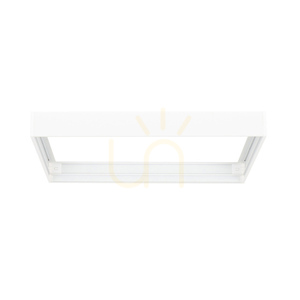 Ramka natynkowa do panelu LED Merisma 60x60 cm Italux biała PLN-76009A-FR-WH small 4
