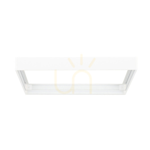 Ramka natynkowa do panelu LED Merisma 60x60 cm Italux biała PLN-76009A-FR-WH small 0