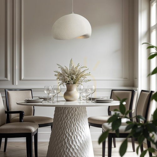 Sprawdź Lampa wisząca OSTIA KJ2187, E27, Ø 48 cm, biała