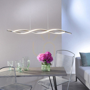 Lampa Wisząca POLINA 9142-55 Srebrny 2xLED small 2