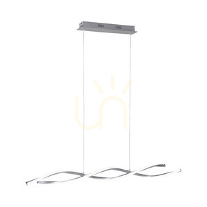 Lampa Wisząca POLINA 9142-55 Srebrny 2xLED small 6