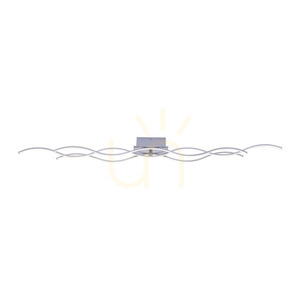 Plafon WAVE 15167-55 Srebrny 3xLED 1 Plafon WAVE 15167-55 Srebrny 3xLED small 1