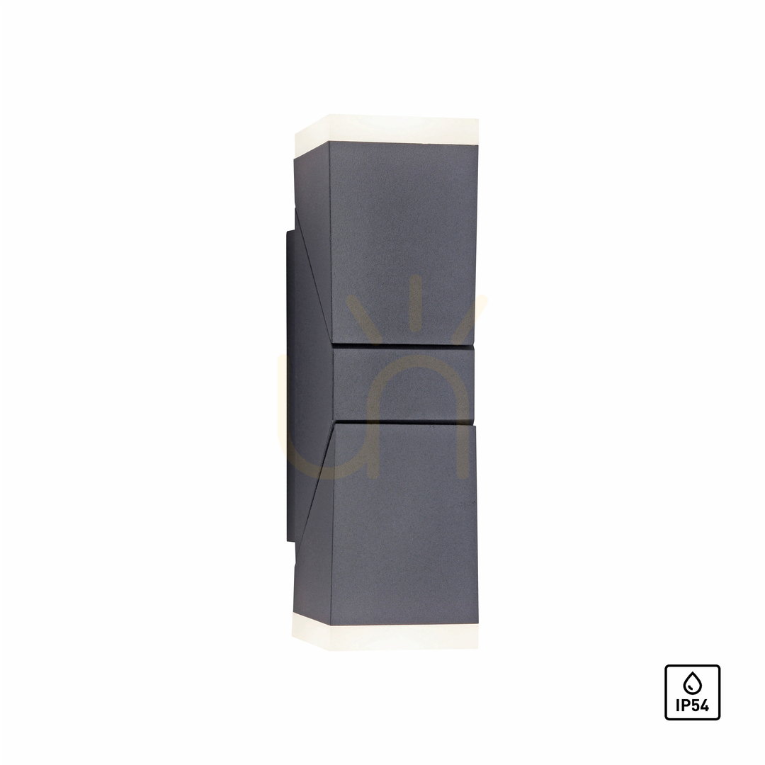 Zobacz Kinkiet RYAN 9722-13 Antracyt 2xLED Kinkiet RYAN 9722-13 Antracyt 2xLED