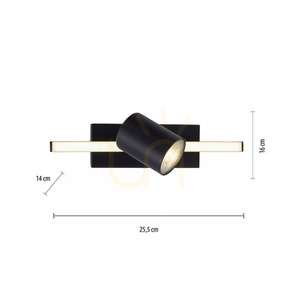 Plafon BARIK 6523-18 Czarny 2xGU10 16 Plafon BARIK 6523-18 Czarny 2xGU10 small 16