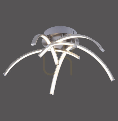 Sprawdź Plafon VALERIE 15340-55 Srebrny 5xLED