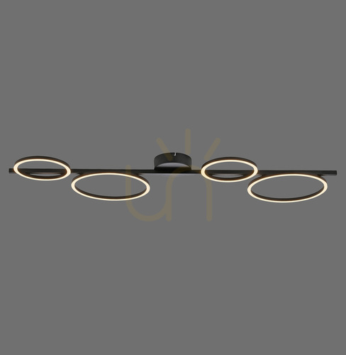 Sprawdź Plafon LED Zuma Line MINI RITUS 14211-18 czarny, 4 punkty świetlne