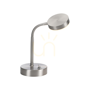 Lampa Stołowa HENSKEN 14419-55 Srebrny 1xLED small 1