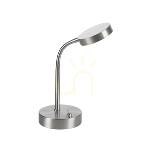 Lampa Stołowa HENSKEN 14419-55 Srebrny 1xLED small 6