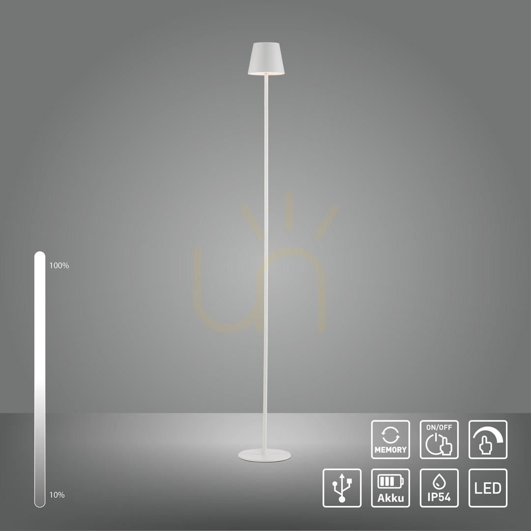 Zobacz Lampa Ogrodowa EURIA 19252-16 Biały 1xLED Lampa Ogrodowa EURIA 19252-16 Biały 1xLED