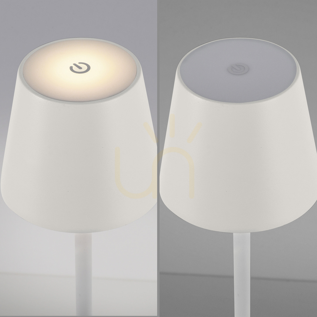 Obejrzyj Lampa Ogrodowa EURIA 19252-16 Biały 1xLED Lampa Ogrodowa EURIA 19252-16 Biały 1xLED