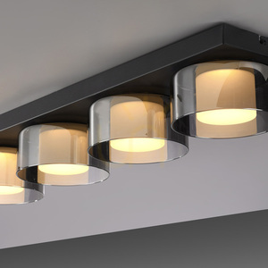 Plafon RIKA 6164-18 Czarny 4xLED small 9