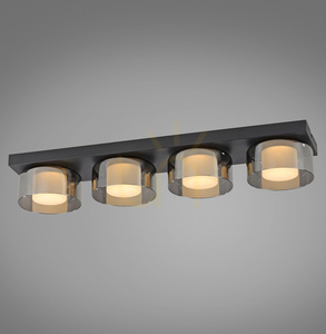 Plafon RIKA 6164-18 Czarny 4xLED small 0