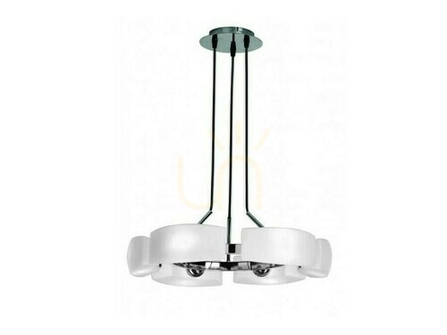 Sprawdź Lampa Wisząca Azzardo FIONA 8 BIG LAMPA WISZACA Biały