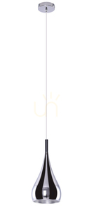 Lampa wisząca Azzardo SPELL chrom small 2
