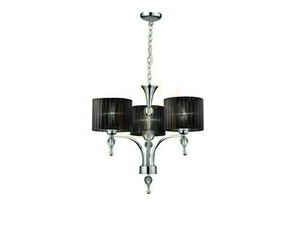 Lampa wisząca Azzardo IMPRESS 3 czarna small 0