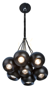 Lampa Wisząca Azzardo GULIA 7 WISZACA Czarny small 0
