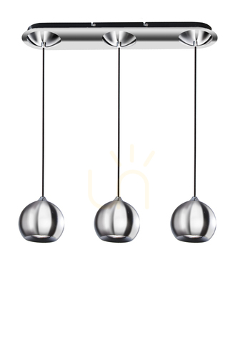Sprawdź Lampa Wisząca Azzardo GULIA 3 WISZACA Chrom