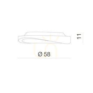 Plafon Azzardo CIRCULO 58 PLAFON Chrom small 2