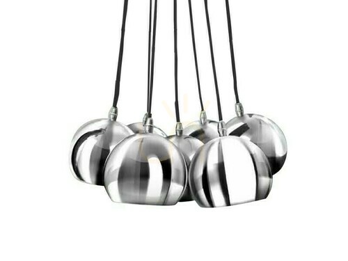Sprawdź Lampa Wisząca Azzardo NOA 7 WISZACA Chrom