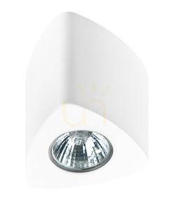 Downlight Azzardo DARIO 1 PLAFON Biały small 0
