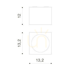 Downlight Azzardo ALEX 12V Biały small 2