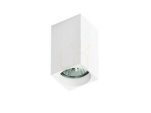 Downlight Azzardo MINI SQUARE Biały small 1