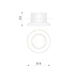 Downlight Azzardo ADAMO MIDST Chrom small 2