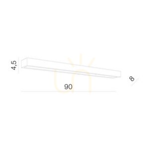 Kinkiet Azzardo RADO 90 3000 Chrom small 2