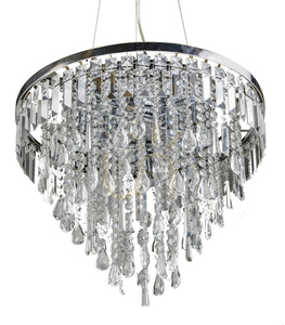 Lampa Wisząca Azzardo KALABRIA PENDANT TOP Chrom small 1