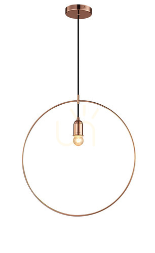 Sprawdź Lampa Wisząca Azzardo KRUG CO Miedziany