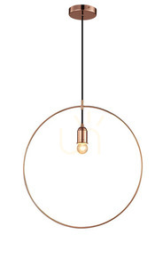 Lampa Wisząca Azzardo KRUG CO Miedziany small 0