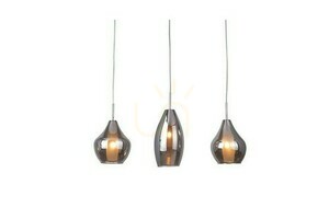 Lampa Wisząca Azzardo AMBER MILANO 3 Chrom small 1