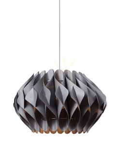Lampa Wisząca Azzardo RUBEN M Szary small 0