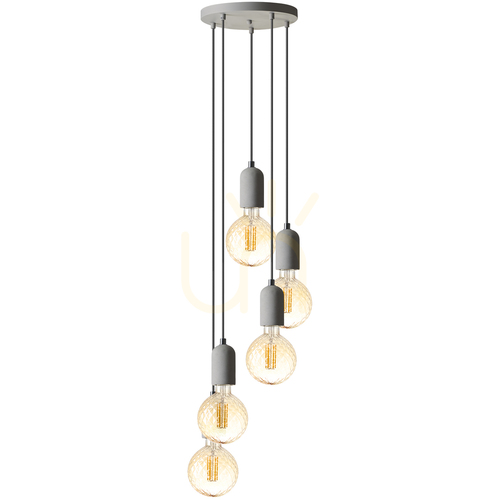 Sprawdź Lampa Wisząca Azzardo VOLTA 5 Szary