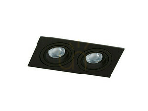 Downlight Azzardo CARO 2S Czarny small 1