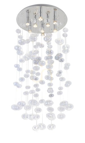 Sprawdź Lampa Wisząca Azzardo LUVIA 125 XL Transparentny