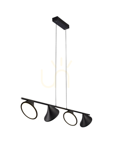 Lampa Wisząca Azzardo CLAMOR Czarny small 1