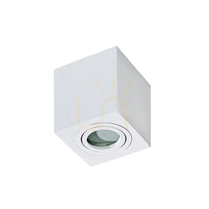 Downlight Azzardo BRANT SQUARE IP44 Biały small 1