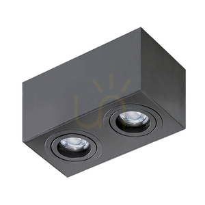 Downlight Azzardo BRANT 2 SQUARE Czarny small 1