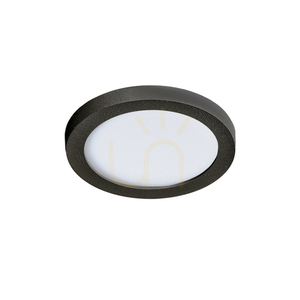 Downlight Azzardo SLIM 9 ROUND 3000K IP44 Czarny small 1