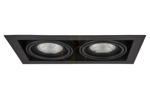 Sprawdź Downlight wpuszczany Azzardo NOVA 2 czarny 2 × ES111 AZ2875