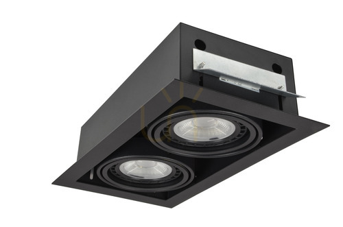 Sprawdź Downlight wpuszczany Azzardo NOVA 2 czarny 2 × ES111 AZ2875