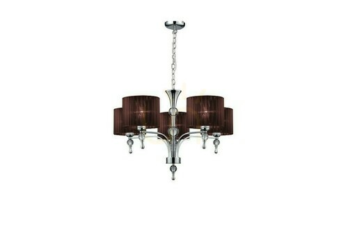 Sprawdź Lampa Wisząca Azzardo IMPRESS 5 WISZACA Brązowy