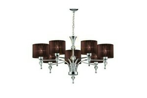 Lampa Wisząca Azzardo IMPRESS 7 WISZACA Brązowy small 1