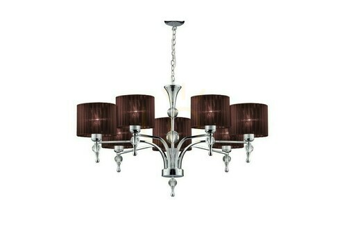 Sprawdź Lampa Wisząca Azzardo IMPRESS 7 WISZACA Brązowy