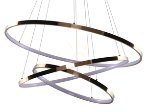 Lampa Wisząca Azzardo WHEEL 3 DIMM Złoty small 0