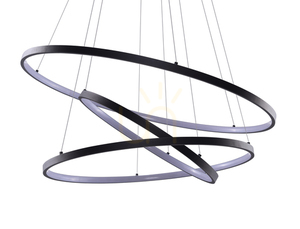 Lampa Wisząca Azzardo WHEEL 3 DIMM Czarny small 0
