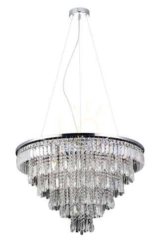 Sprawdź Lampa Wisząca Azzardo KALABRIA XL PENDANT Chrom
